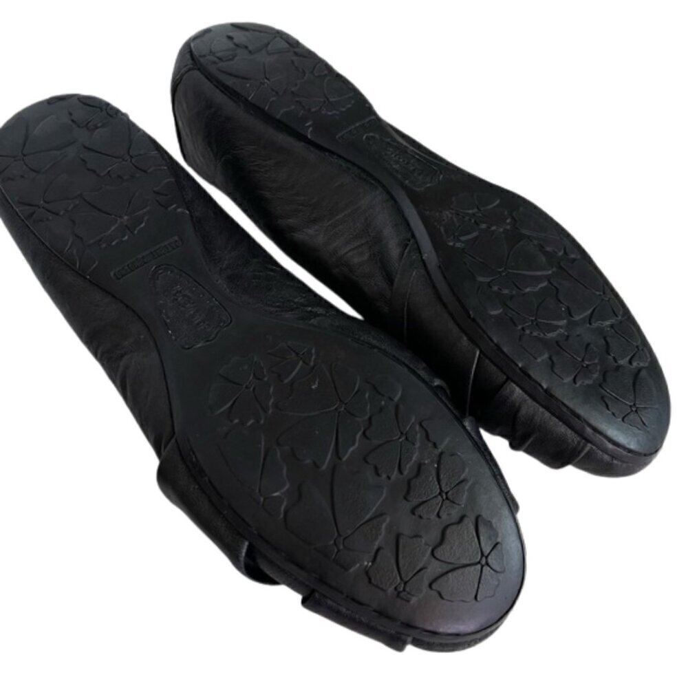 Born Women's Black Leather Flats Size 8 - Picture 6 of 11